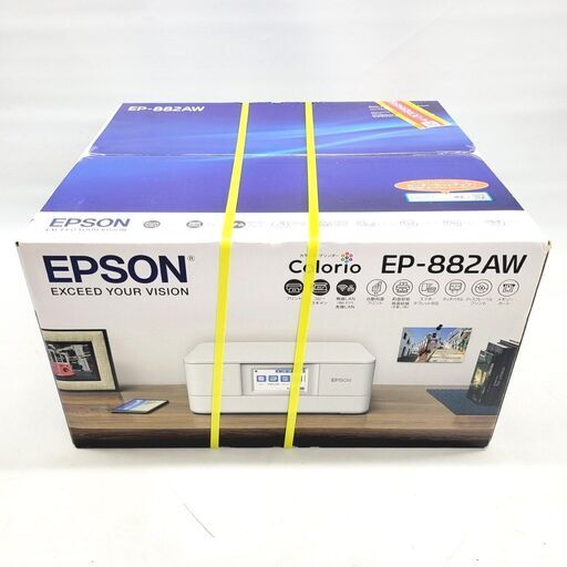 7/7エプソン プリンター EP-882AW A4プリント コピー スキャン 未開封品