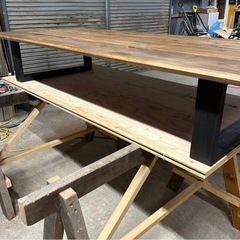 カフェ板　テーブル