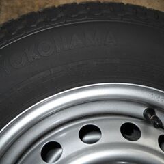 新車外し！ダイハツ ハイゼット 純正 12インチスチールホイール タイヤセット 軽トラ 