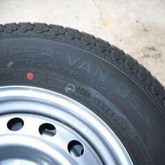 新車外し！ダイハツ ハイゼット 純正 12インチスチールホイール タイヤセット 軽トラ 