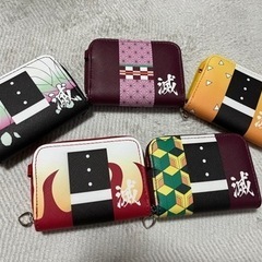 鬼滅の刃　財布　5個セット