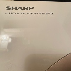 SHARP ドラム式洗濯機　故障