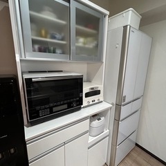 【美品・使用期間1年8ヶ月】食器棚・ニトリ