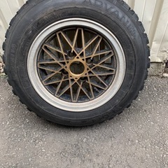 希少】フルピン スパイクタイヤホイールセット14インチ