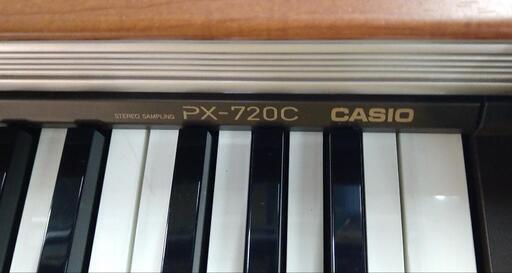 カシオ　CASIO　電子ピアノ　Privia   PX-720C   2008年式　椅子付き