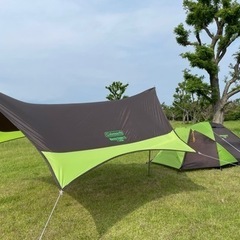 キャンプ用品 コールマンテント ツーリングドームLX タープ ヘキサライト2