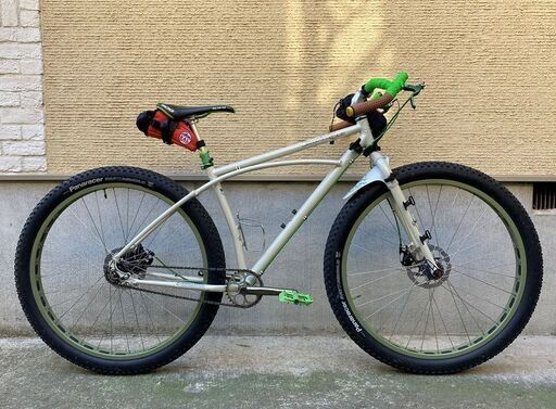 フルオーダー フレーム\u0026フォークセット 29erプラスシングルスピードMTB 【Used】