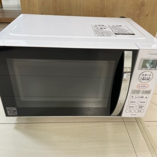 【電子レンジ】2018年製 TOSHIBA 東芝 17L フラット ER-SS17B