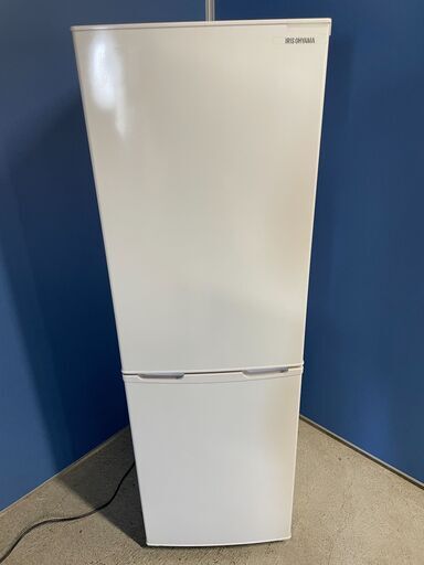 【良品】アイリスオーヤマ 2ドア冷蔵庫 KRD162-W 2020年製 通電確認済み 説明書付き 高年式 早い者勝ち 引取歓迎 配送OK