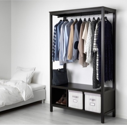 【生産終了品】IKEA HEMNES オープンワードローブ