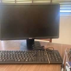 【ネット決済】Dell パソコンディスプレイとキーボード　