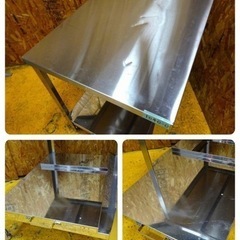 (1040-0) Sanpo 炊飯台車付き ステンレス 作業台 W600D800H800 業務用 中古 厨房 炊飯カート 飲食店 お引き取りも歓迎 大阪