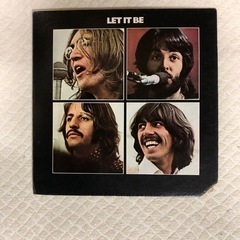 【ネット決済・配送可】Beatles Let it be レコード