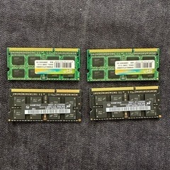 PCメモリ　DDR3L -1600 8Gx4枚　32G