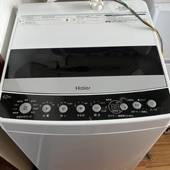 ジャンク品 Haier 洗濯機