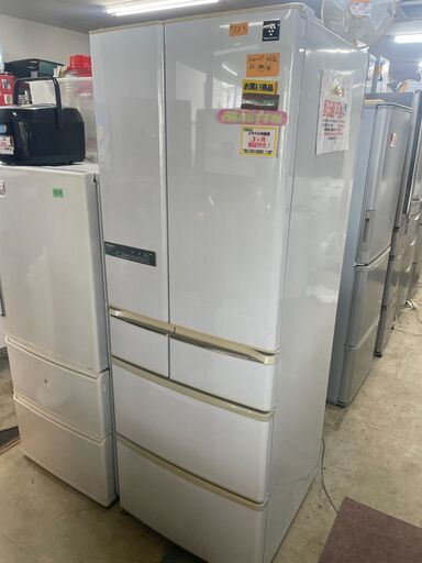 リサイクルショップどりーむ荒田店　No7629 冷蔵庫　大型♪　４６５L　自動製氷機能付き♪　２０１２年製　シャープ　プラズマクラスター機能付き♪　動作確認OK♪