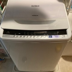 【ネット決済】洗濯機　2017年日立8Kg洗濯機BW-V80B