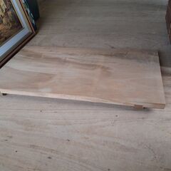 木のまな板 足付まな板 浮かせまな板 大型サイズ　/MJ-0493 南