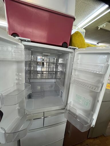 【リサイクルショップどりーむ鹿大前店】No.6602　冷蔵庫　SHARP　シャープ　2012年製　465L 　製氷NG (´;ω;｀)