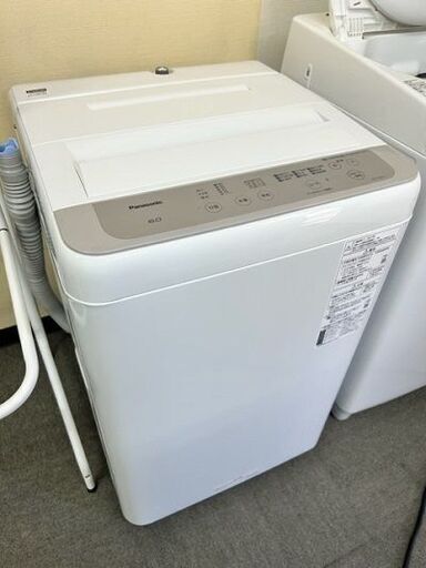 2021年製　美品　パナソニック　全自動電気洗濯機　NA-F60B14■6.0kg