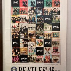 The Beatles ポスター 1963年 イタリア発行 45...