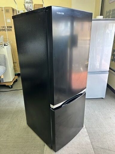 2020年製　東芝　ノンフロン冷凍冷蔵庫　　GR-R15BS(K)■153L