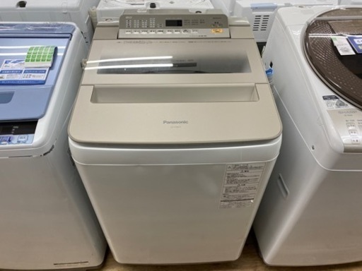 全自動洗濯機 NA-FA80H5 8.0kg 2017年製【トレファク東大阪店