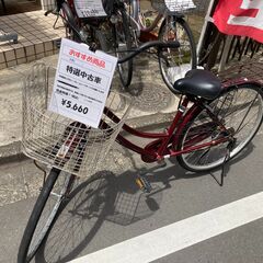 中古自転車（5660円）