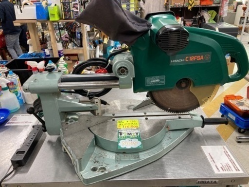 中古品 □ 日立 卓上スライド丸ノコ C12FSA □ 発 □ ITGP090NX91J
