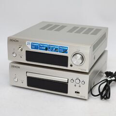 074)DENON デノン プリメインアンプ DRA-F109 CDプレーヤー DCD-F109 ジャンク品 通電OK 074)DENON デノン プリメインアンプ DRA-F109 CDプレーヤー DCD-F109