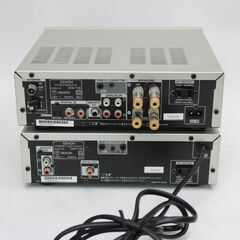 074)DENON デノン プリメインアンプ DRA-F109 CDプレーヤー DCD-F109 ジャンク品 通電OK DENON（デノン） DENON DRA-F109 〓 12年製デノン D-F109用チューナー