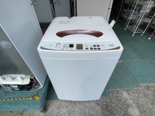 【リサイクルサービス八光】2008年製　サンヨー 全自動洗濯機（7.0kg） ASW-70AP-W