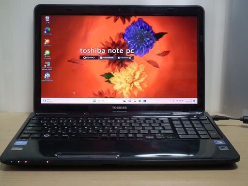 №612【東芝Satellite T451/34EBS Core-i3/SSD256GB搭載WIN11Home/ﾒﾓﾘ4GB/Office365】