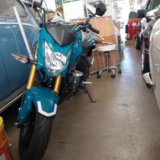 新車未登録　カワサキZ125PRO