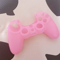プレステ4 コントローラー カバー ❤️ ピンク シリコン
