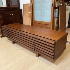 超美品‼️】高級♪ 大川家具 140cm幅ローボード テレビ台 収納家具 