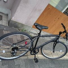 美品☆26吋 シティークロスバイク 6speed/ブラック