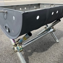 ドラム缶　BBQ コンロ