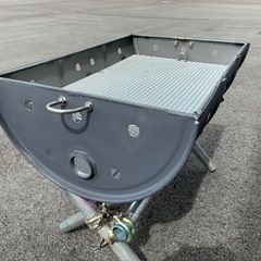 ドラム缶　BBQ コンロ