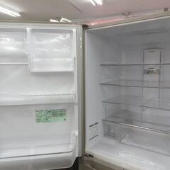 西岡店 冷蔵庫 401L 2018年製 ヒタチ R-K40HL(T) ソフトブラウン 5ドア 左開き 自動製氷付き 大型 ファミリーサイズ 400Lクラス