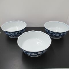 ⑫【陶器製】中鉢皿（3枚）