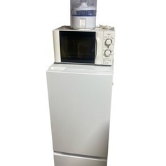 高年式　冷蔵庫、洗濯機、電子レンジ、加湿器　家電4点セット