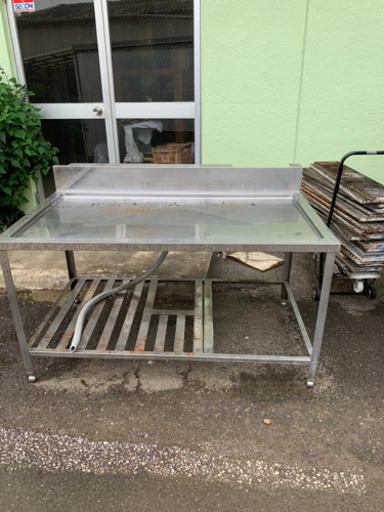 ステンレス　シンク　浅型