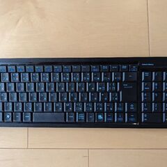 ELECOM ワイヤレスキーボード TK-FBP014BK