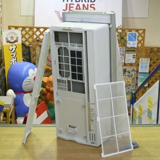 札幌白石区 4～6畳 2020年製 コロナ 窓用エアコン CW-FA1620 ルーム