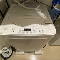 【受付終了】シャープ洗濯機　ES-GE5D 2020年製　ジャンク