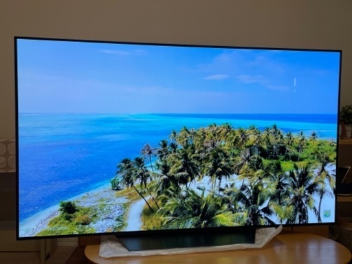 美品 LG 65V型 有機EL テレビ 4K内蔵 OLED65B8PJA 延長保証あり