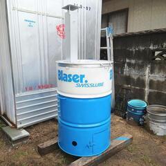 焼却炉 ドラム缶 200l 配達 設置込
