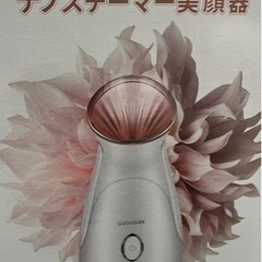 美顔器 ナノスチーマー スチーム 美容に あまり使ってないです