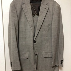 【最終処分】男物衣料スーツ、コート、ジャケット、スラックス5点